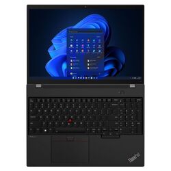 Laptop Lenovo ThinkPad T16 Gen 1 21BV006MRI Intel Core i7-1260P 16GB DDR4/512GB SSD W11Pro (Thunder Black) Thumb