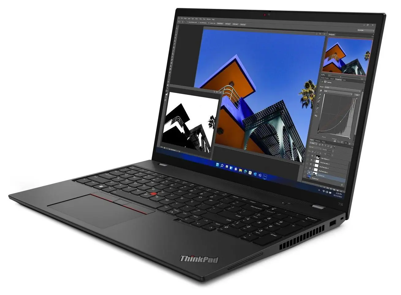 Laptop Lenovo ThinkPad T16 Gen 1 21BV006MRI Intel Core i7-1260P 16GB DDR4/512GB SSD W11Pro (Thunder Black) - 5