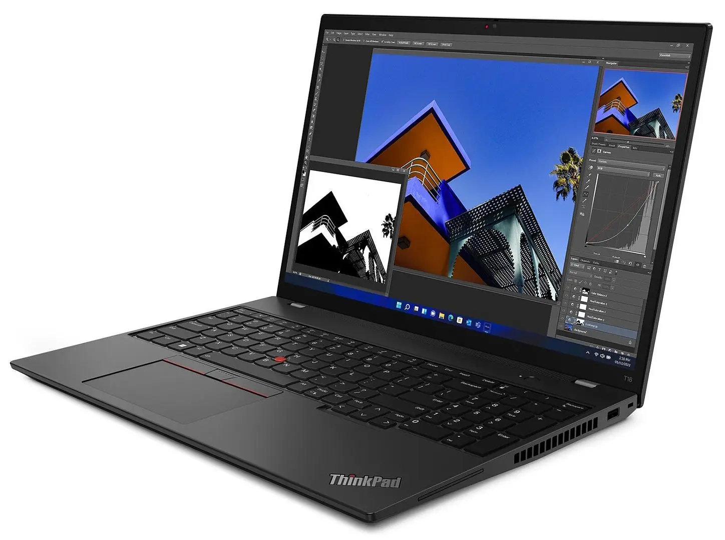 Ноутбук Lenovo ThinkPad T16 Gen 2 Intel Core i7-1355U 32GB DDR5/1TB SSD W11P (Thunder Black) - 3