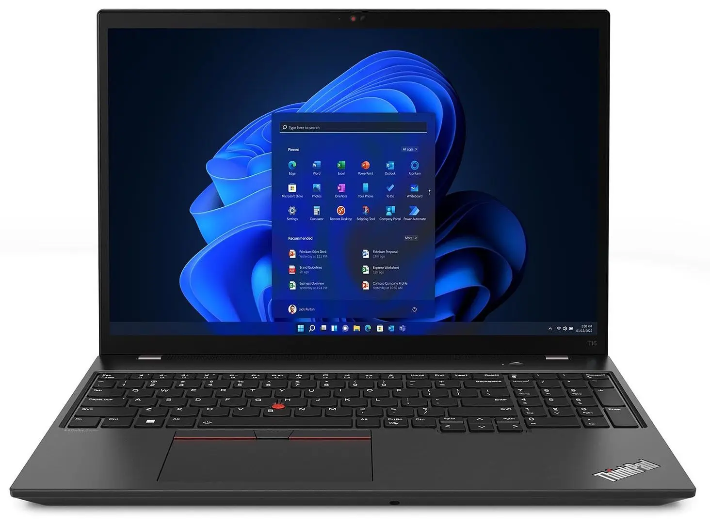 Ноутбук Lenovo ThinkPad T16 Gen 2 Intel Core i7-1355U 32GB DDR5/1TB SSD W11P (Thunder Black)