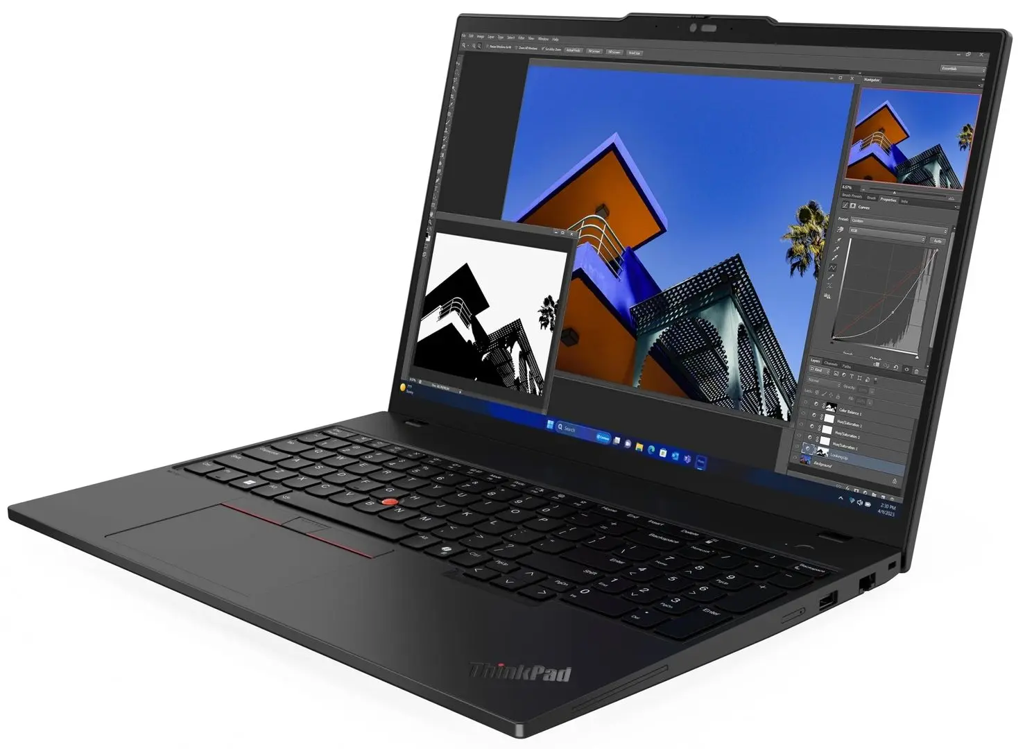 Laptop Lenovo ThinkPad T16 Gen 3 Intel Core Ultra 7 155U 32GB DDR5/1TB SSD (Black)