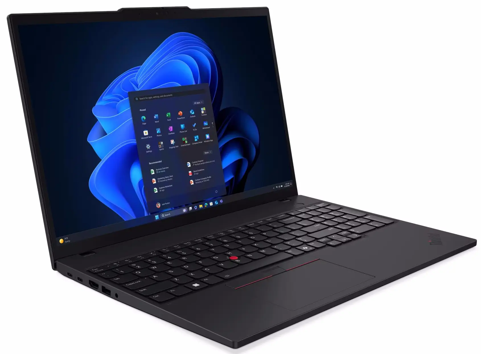 Ноутбук Lenovo ThinkPad T16 Gen 4 Intel Core Ultra 7 255U 64GB/1TB Win11Pro (Black) - 3