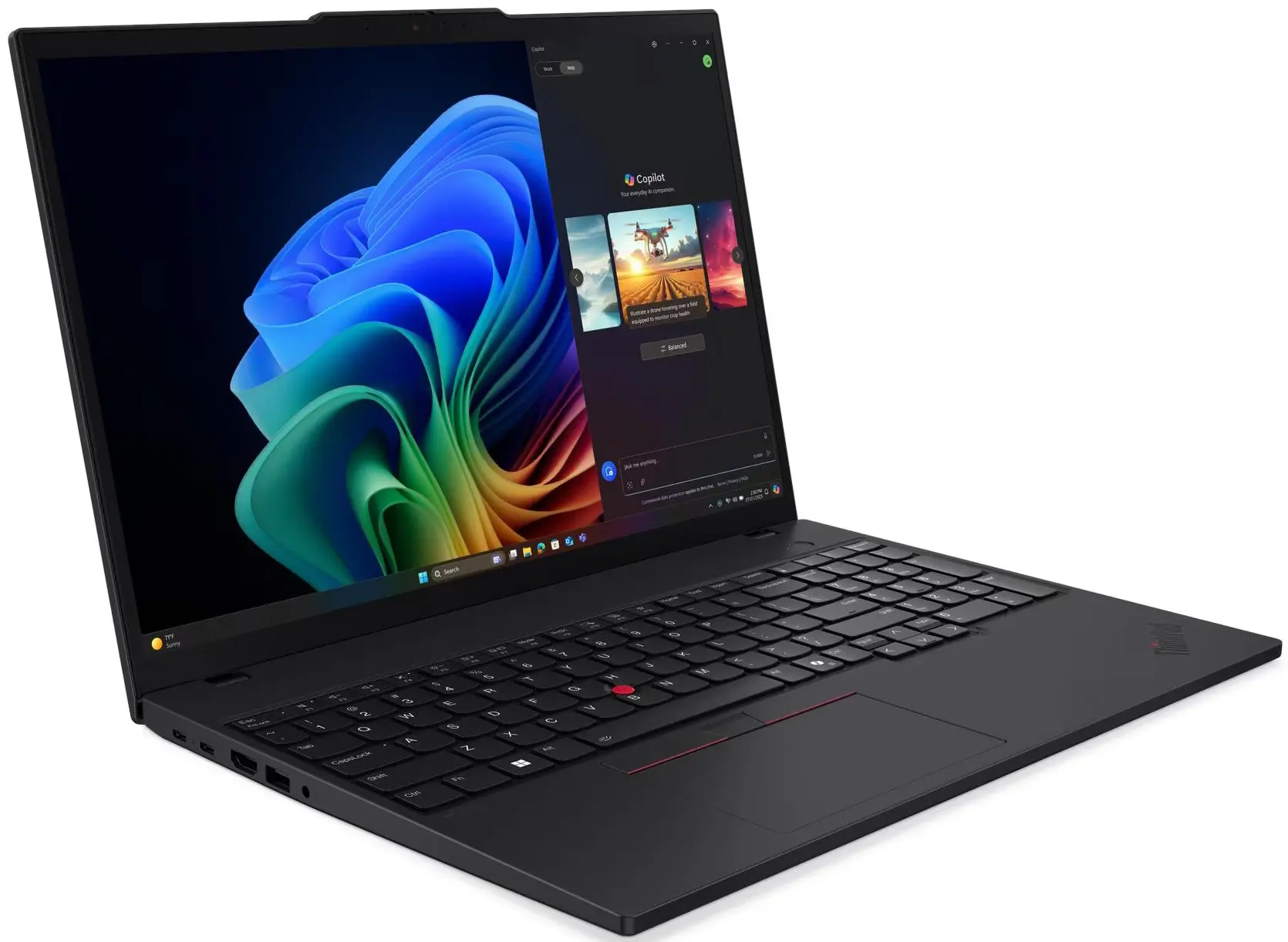 Laptop Lenovo ThinkPad T16 Gen 4 Ryzen AI 7 Pro 350 32GB/512GB NoOS (Black)