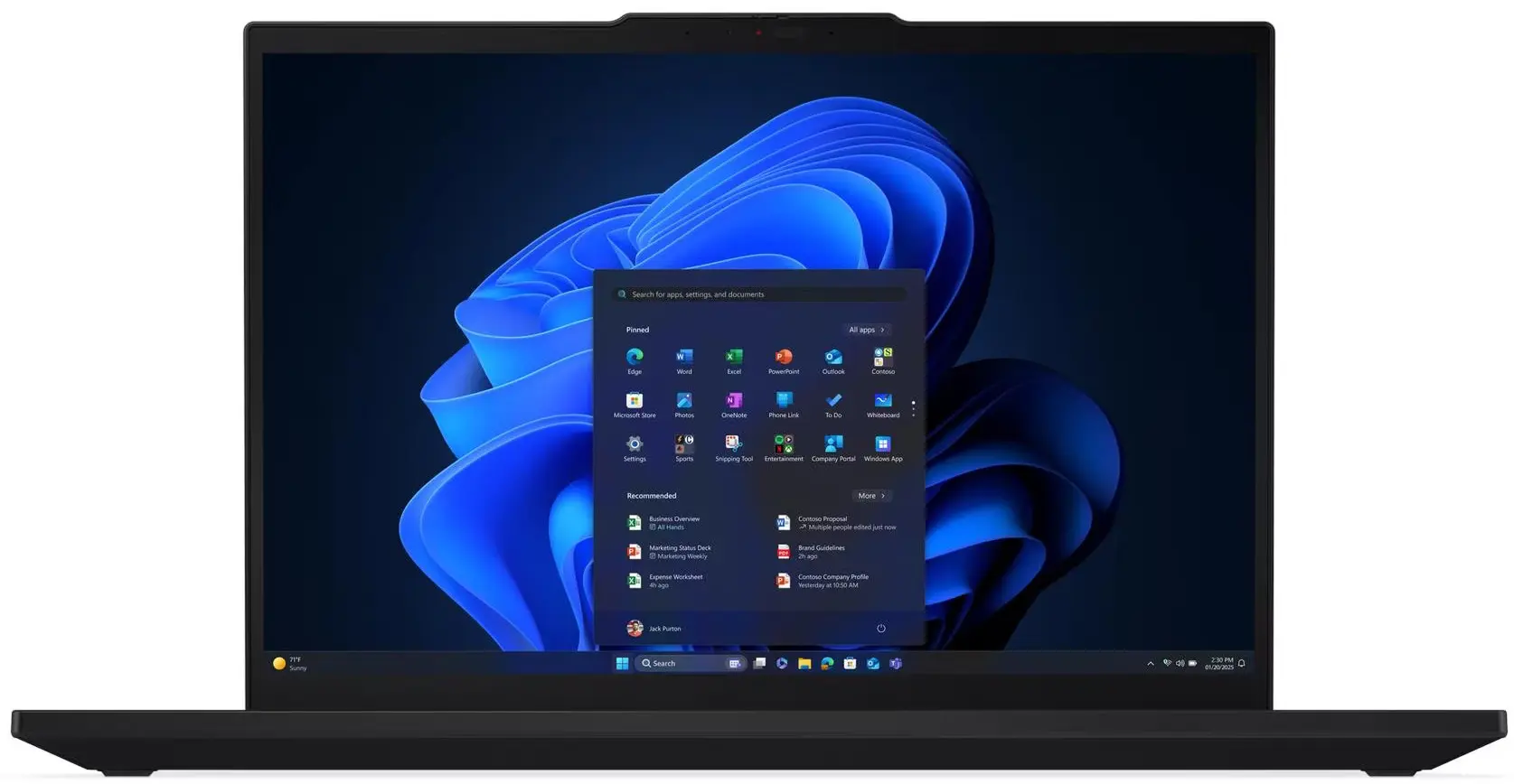 Ноутбук Lenovo ThinkPad T16 Gen 4 Ultra 7 255U 32GB/1TB NoOS (Black)
