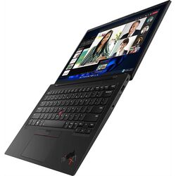 Laptop Lenovo ThinkPad X1 Carbon Gen 10 21CB007CRI Intel Core i7 1260P 32GB DDR5/1TB SSD (Black) Thumb