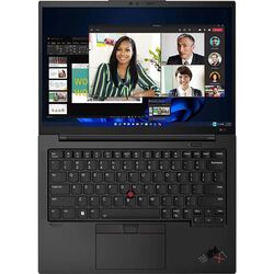 Laptop Lenovo ThinkPad X1 Carbon Gen 10 21CB007JRI Intel Core i7 1260P 16GB DDR5/512GB SSD (Black) Thumb
