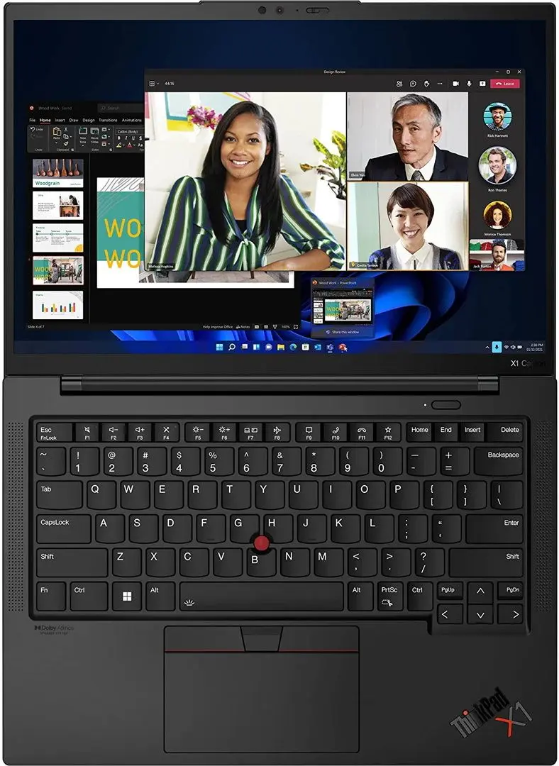 Laptop Lenovo ThinkPad X1 Carbon Gen 10 21CB007JRI Intel Core i7 1260P 16GB DDR5/512GB SSD (Black)