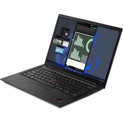 Laptop Lenovo ThinkPad X1 Carbon Gen 10 Intel Core i7-1260P 32GB DDR4/1TB SSD W11P (Black Weave) Thumb