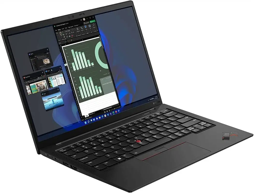 Laptop Lenovo ThinkPad X1 Carbon Gen 10 Intel Core i7-1260P 32GB DDR4/1TB SSD W11Pro (Black)