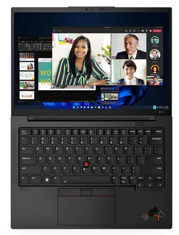 Laptop Lenovo ThinkPad X1 Carbon Gen 10 Intel Core i7-1270P 32GB DDR4/1TB SSD (Black)