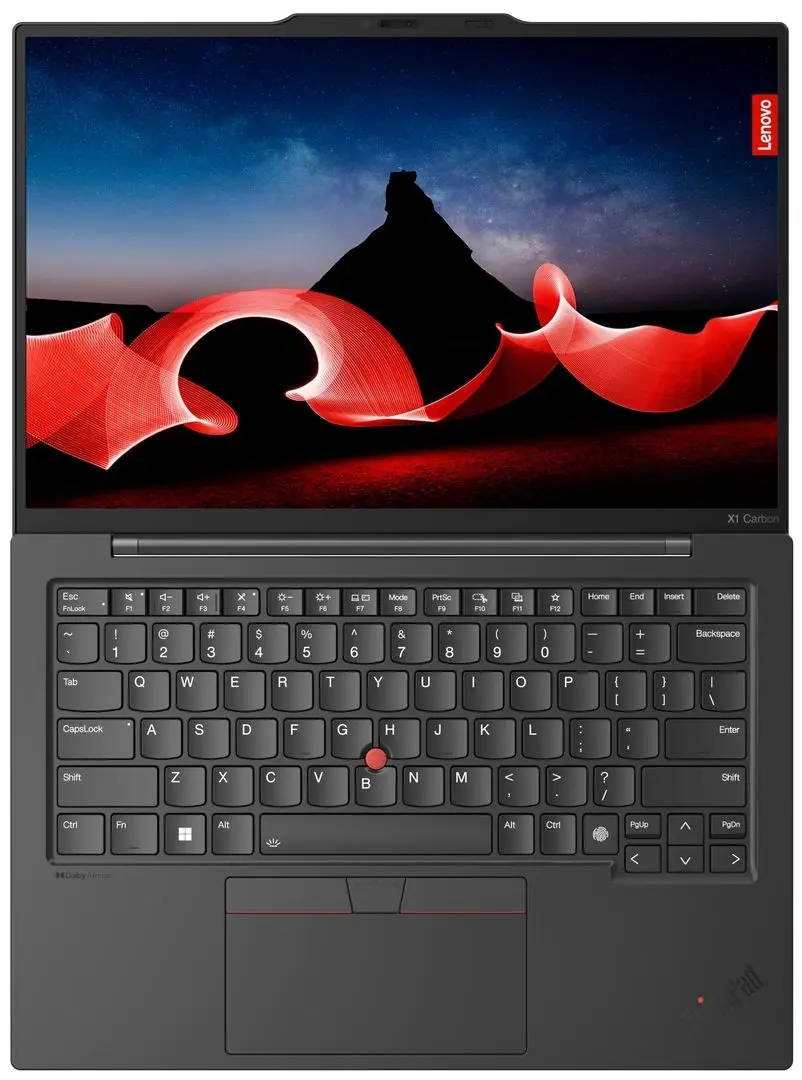Laptop Lenovo ThinkPad X1 Carbon Gen 12 Intel Core Ultra 7 155U 32GB DDR5/1TB SSD Windows 11 Pro (Black)