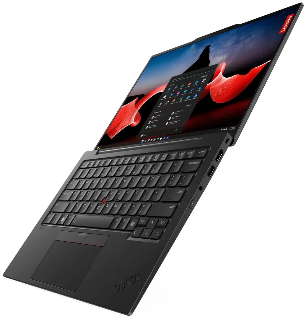 Laptop Lenovo ThinkPad X1 Carbon Gen 12 Intel Core Ultra 7 155U 32GB DDR5/1TB SSD Windows 11 Pro (Black)