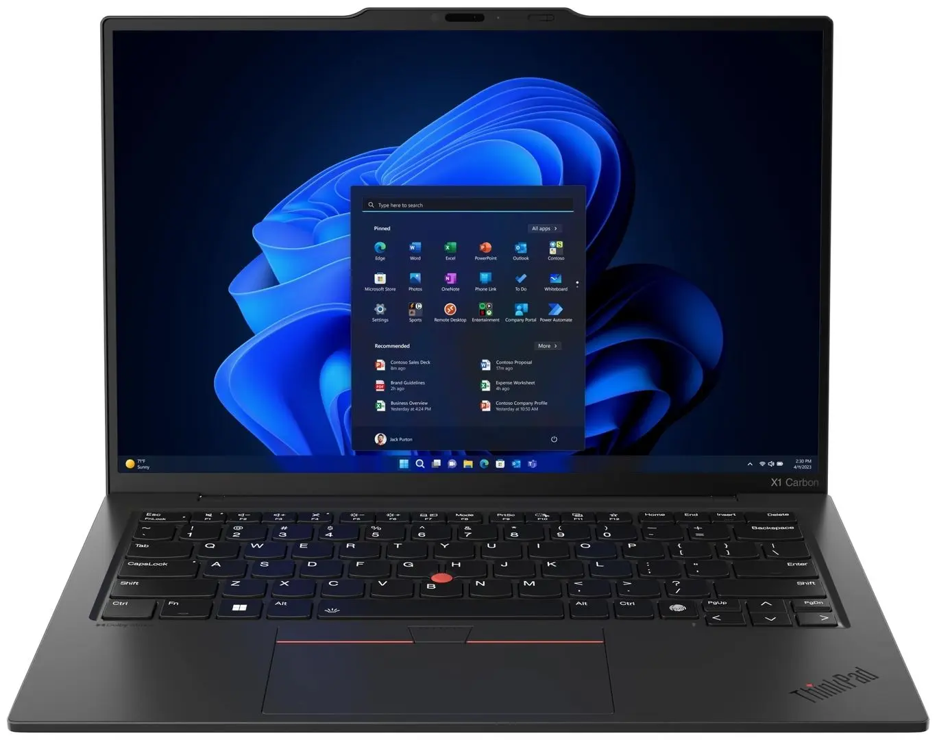 Laptop Lenovo ThinkPad X1 Carbon Gen 12 Intel Core Ultra 7 155U 32GB DDR5/1TB SSD Windows 11 Pro (Black)