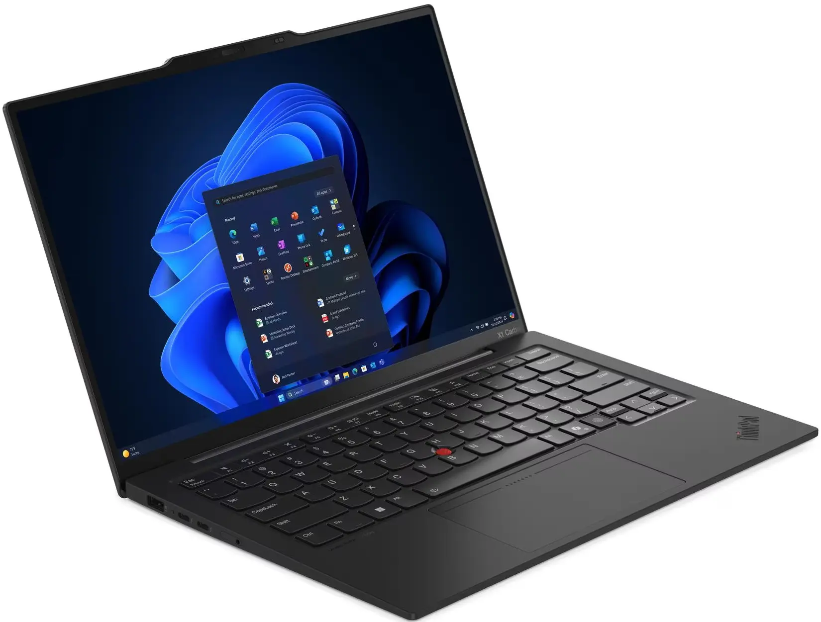Ноутбук Lenovo ThinkPad X1 Carbon Gen 13 Aura Edition Core Ultra 7 265U 64GB/1TB W11Pro (Black) - 4
