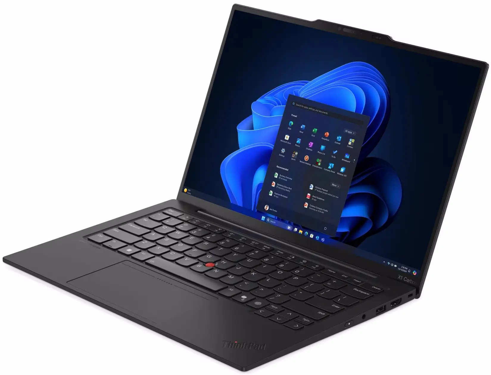 Ноутбук Lenovo ThinkPad X1 Carbon Gen 13 Aura Edition Core Ultra 7 265U 64GB/2TB W11Pro (Black) - 2
