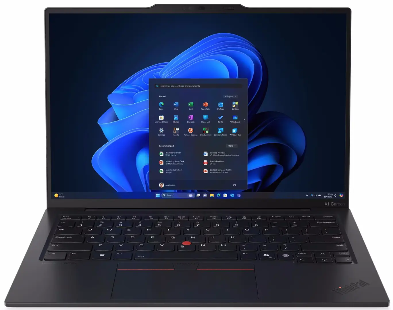 Laptop Lenovo ThinkPad X1 Carbon Gen 13 Aura Edition Intel Core Ultra 7 258V 32GB/1TB Win11Pro (Black)