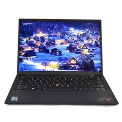 Laptop Lenovo ThinkPad X1 Carbon Gen 9 Intel Core i7-1165G7 32GB DDR4/1TB SSD W10P (Black)