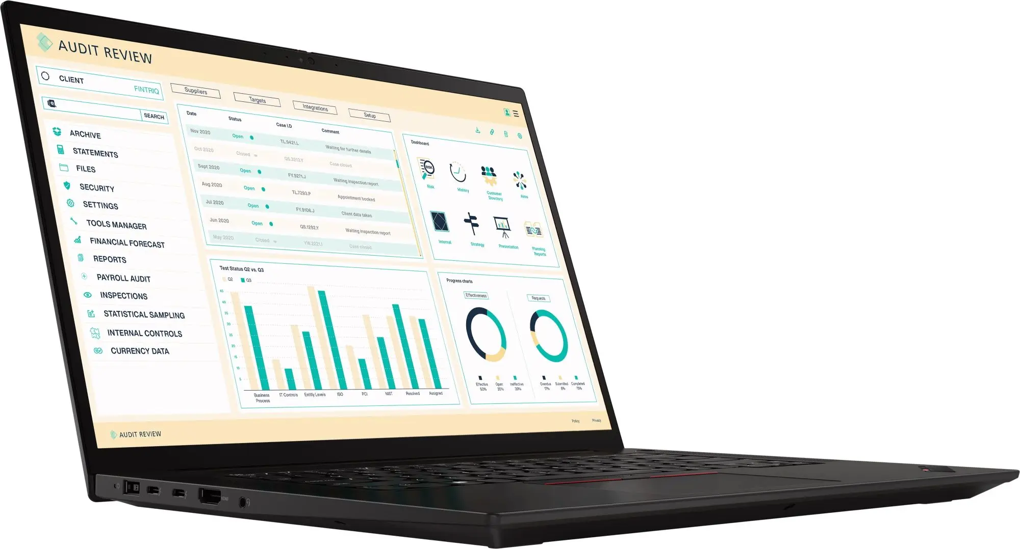 Ноутбук Lenovo ThinkPad X1 Extreme G4 Intel Core i7-11800H 32GB DDR4/512GB SSD W11Pro (Black) - 2