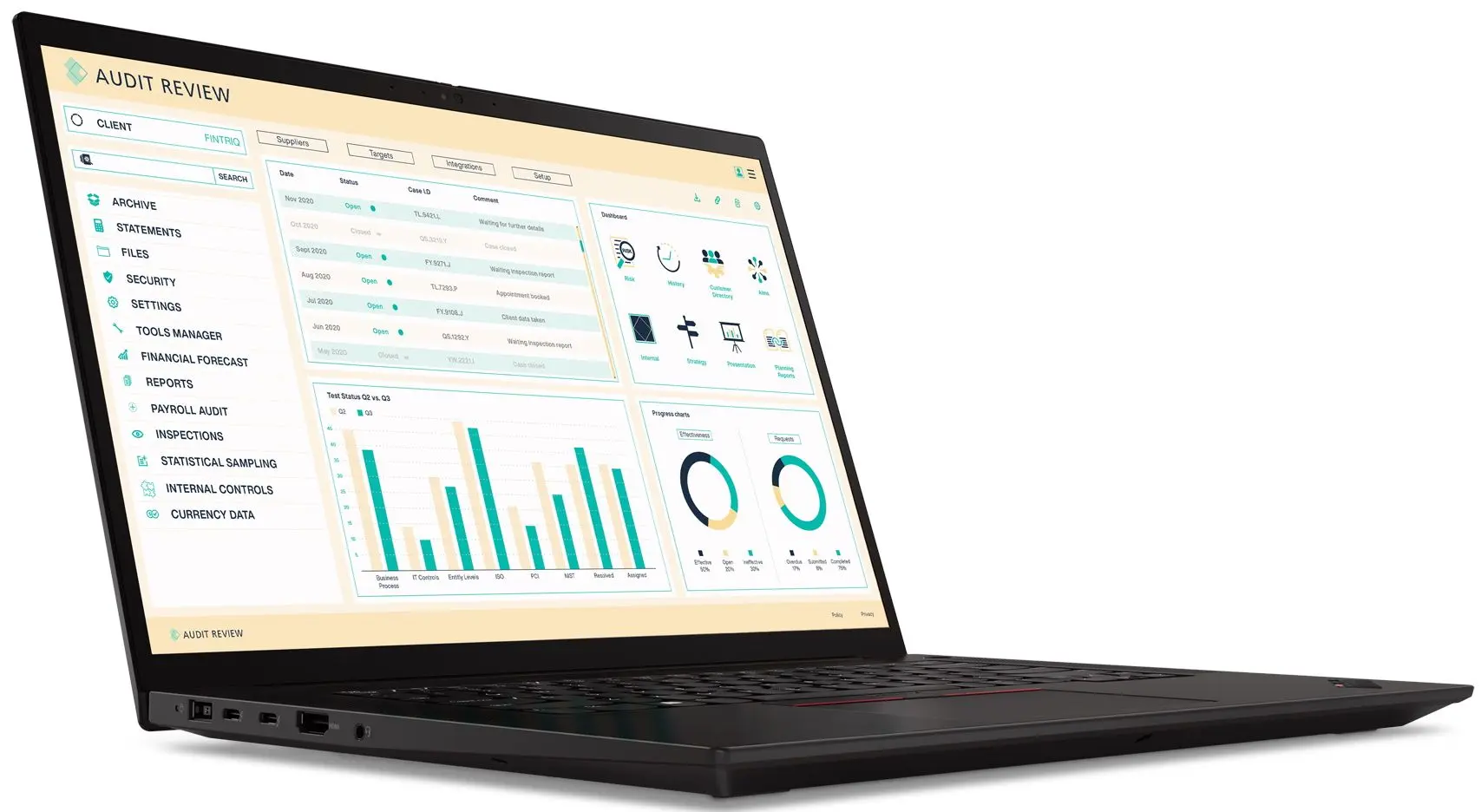 Laptop Lenovo ThinkPad X1 Extreme Intel Core i7-11800H 16GB DDR4/512GB SSD (Black)