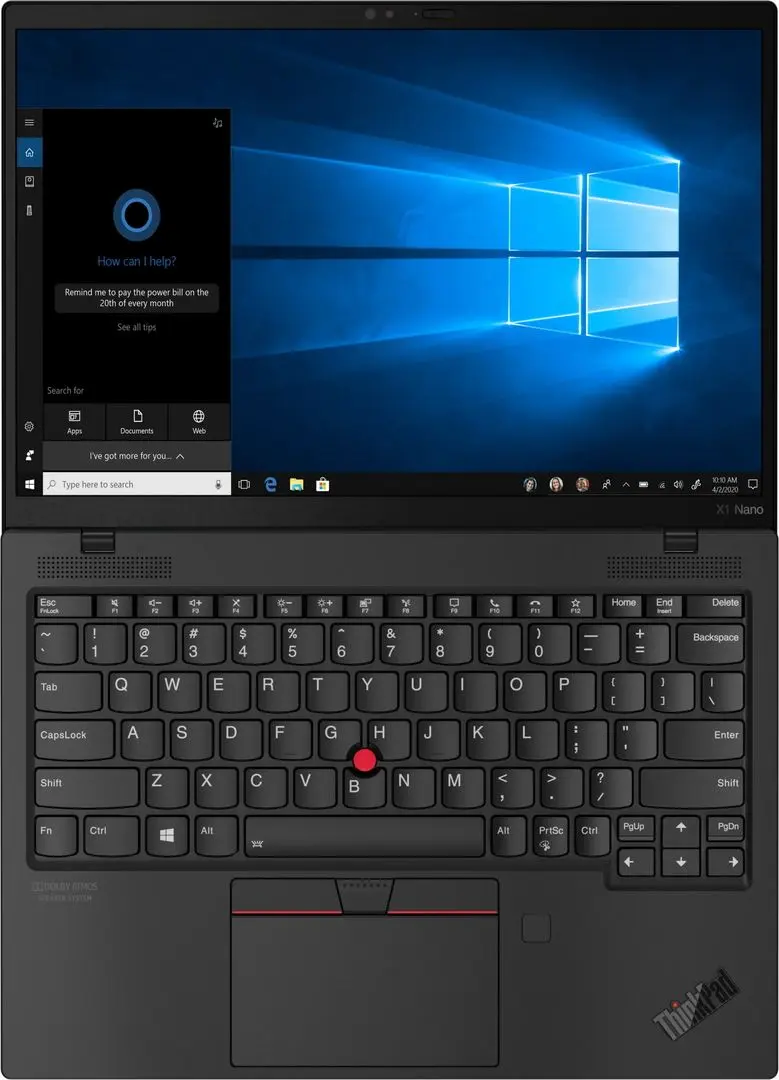 Laptop Lenovo ThinkPad X1 Nano G1 Intel Core i7-1160G7 16GB LPDDR4x/1TB SSD W11Pro 5G (Black)