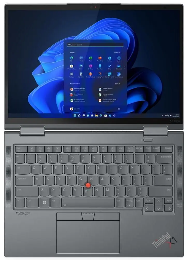 Laptop Lenovo ThinkPad X1 Yoga G7 Intel Core i7-1255U 16GB DDR4/512GB SSD LTE W11P (Storm Grey)