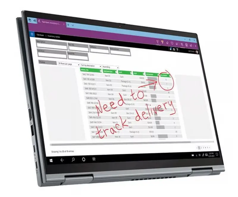 Ноутбук Lenovo ThinkPad X1 Yoga Gen 6 Intel Core i7-1165G7 16GB DDR4/512GB SSD W10Pro (Storm Grey) - 7