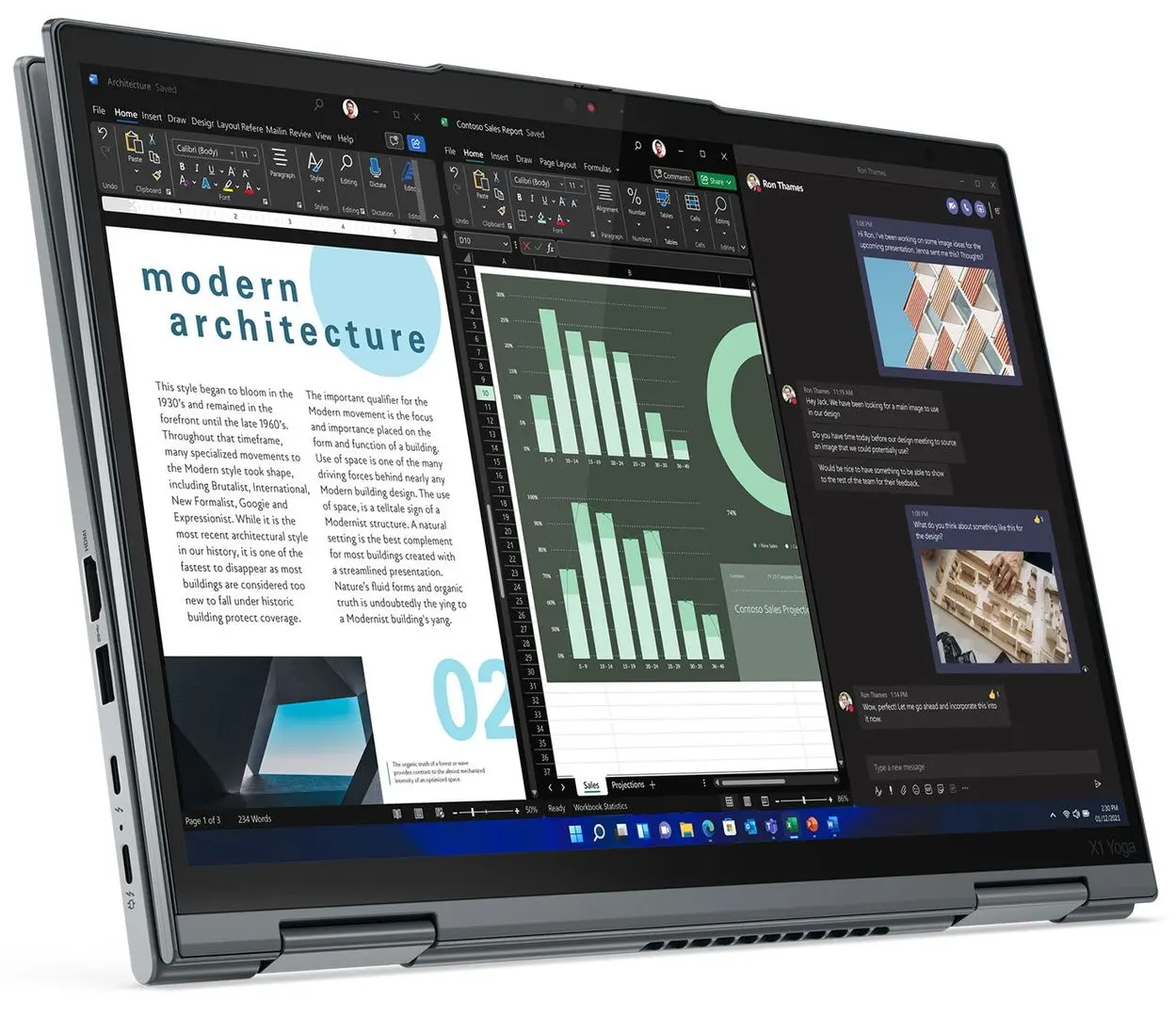 Laptop Lenovo ThinkPad X1 Yoga Gen 7 21CD0031RI Intel Core i7 1260P 16GB DDR4/512GB SSD (Grey)