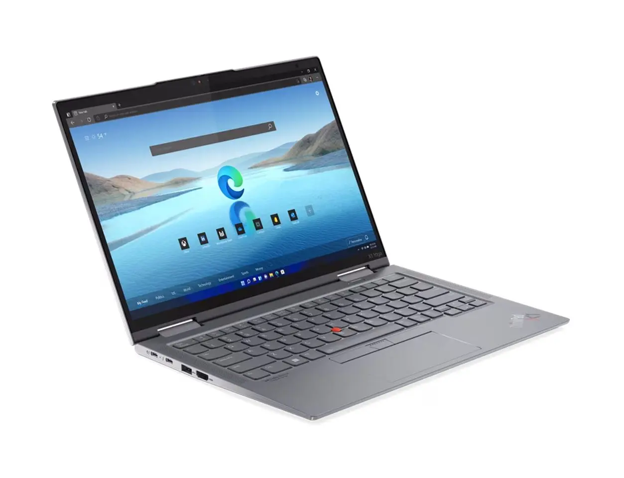 Laptop Lenovo ThinkPad X1 Yoga Gen 7 Intel Core i7-1260P 16GB LPDDR5/512GB SSD W11Pro (Storm Grey)