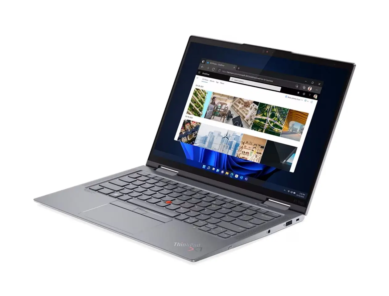 Laptop Lenovo ThinkPad X1 Yoga Gen 7 Intel Core i7-1260P 16GB LPDDR5/512GB SSD W11Pro (Storm Grey)