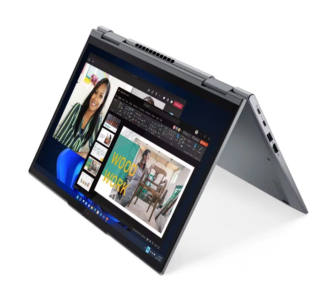 Laptop Lenovo ThinkPad X1 Yoga Gen 7 Intel Core i7-1260P 16GB LPDDR5/512GB SSD W11Pro (Storm Grey)