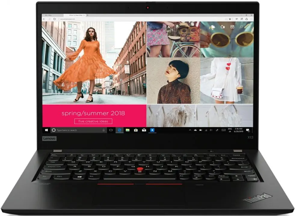 Ноутбук Lenovo ThinkPad X13 G1 AMD Ryzen 5 Pro 4650U 16GB DDR4/256GB SSD W10Pro (Black)