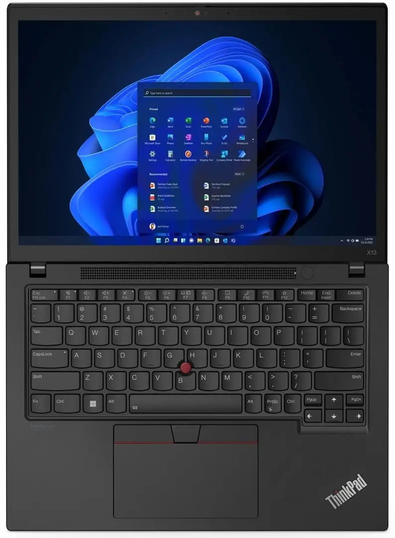Ноутбук Lenovo ThinkPad X13 Gen 3 Intel Core i7-1260P 16GB DDR4/512GB SSD W11P (Thunder Black)