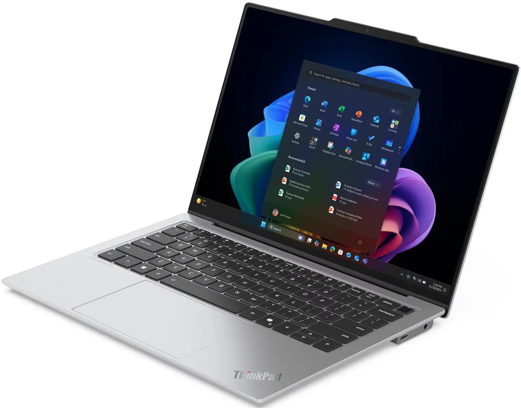 Laptop Lenovo ThinkPad X9-14 Gen 1 Aura Edition Ultra 7 258V 32GB/1TB W11P (White) - 4