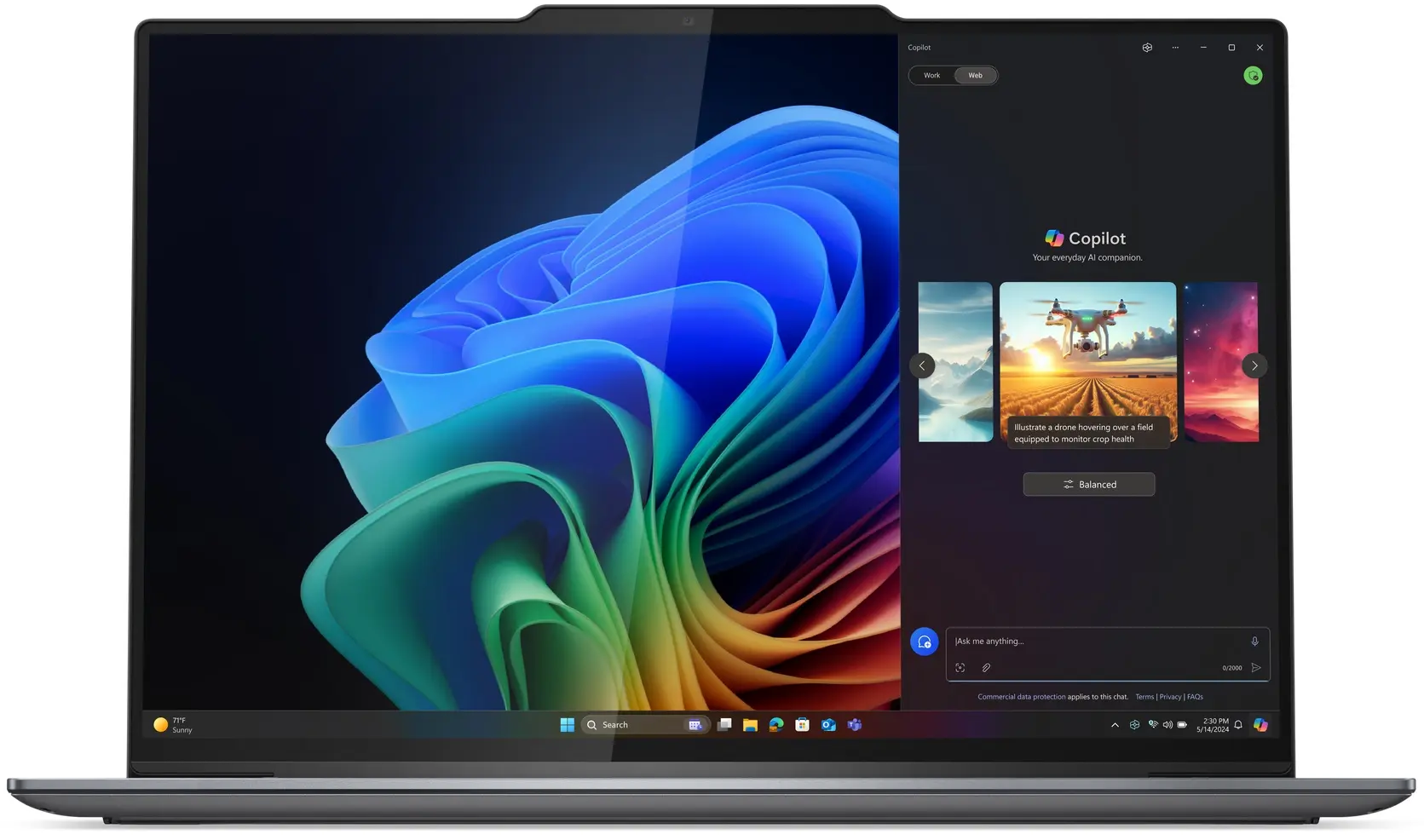 Laptop Lenovo ThinkPad X9-14 Gen 1 Intel Core Ultra 7 258V 1x32GB DDR5/1TB SSD W11P (Grey)