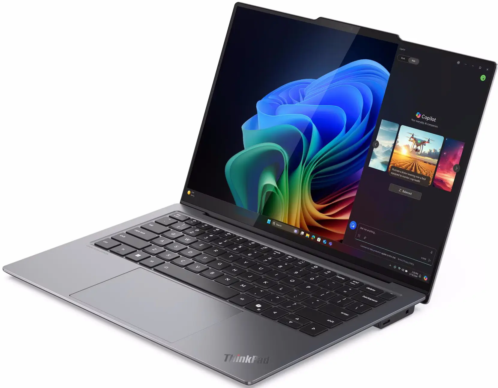Ноутбук Lenovo ThinkPad X9-14 Gen 1 Intel Core Ultra 7 258V 32GB/1TB Win11Pro (Gray) - 2