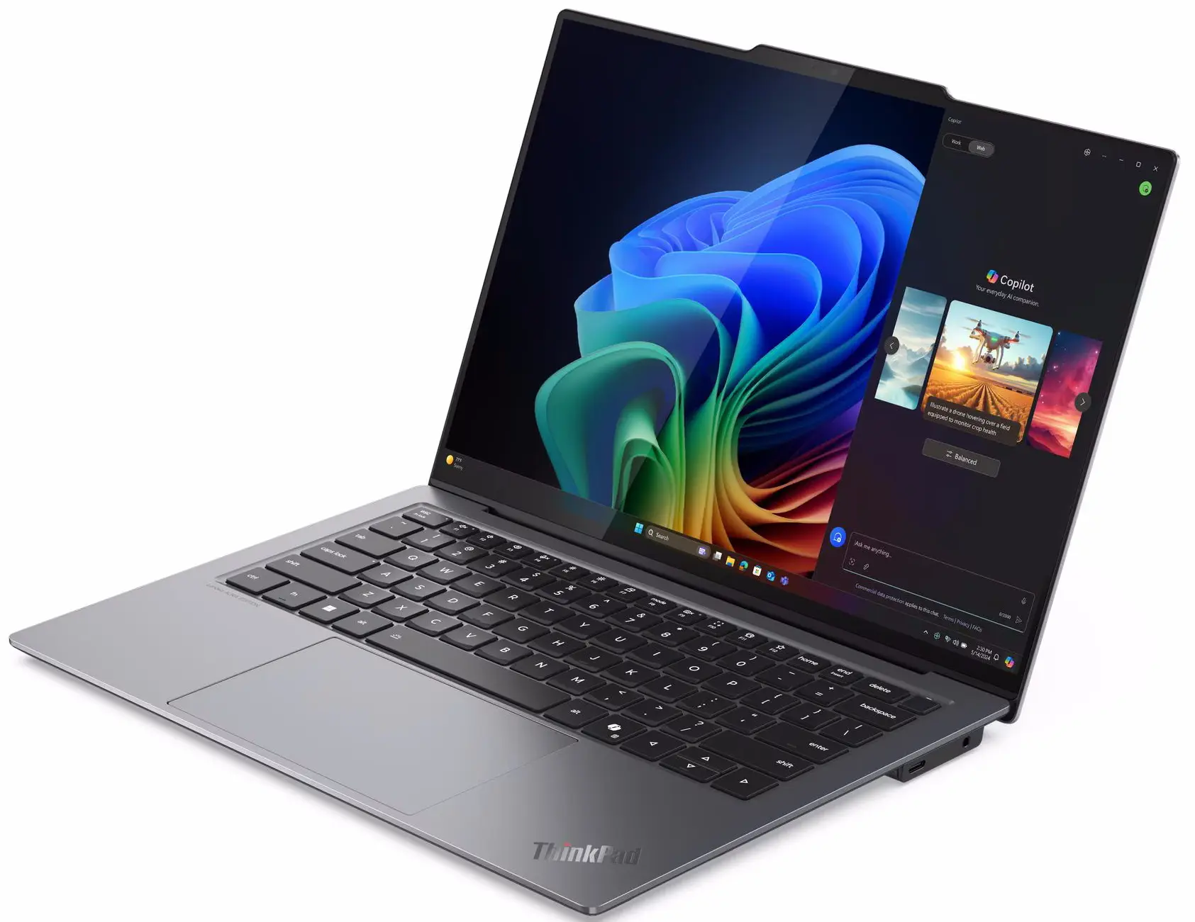 Ноутбук Lenovo ThinkPad X9-14 Gen 1 Intel Core Ultra 7 258V 32GB/1TB Win11Pro (Gray) - 2