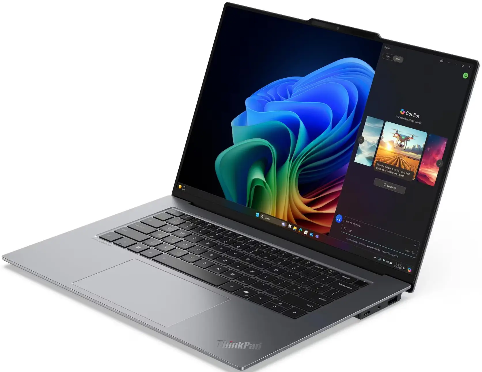 Laptop Lenovo ThinkPad X9-15 Gen 1 Aura Edition Ultra 7 258V 32GB/1TB W11P (Grey) - 4