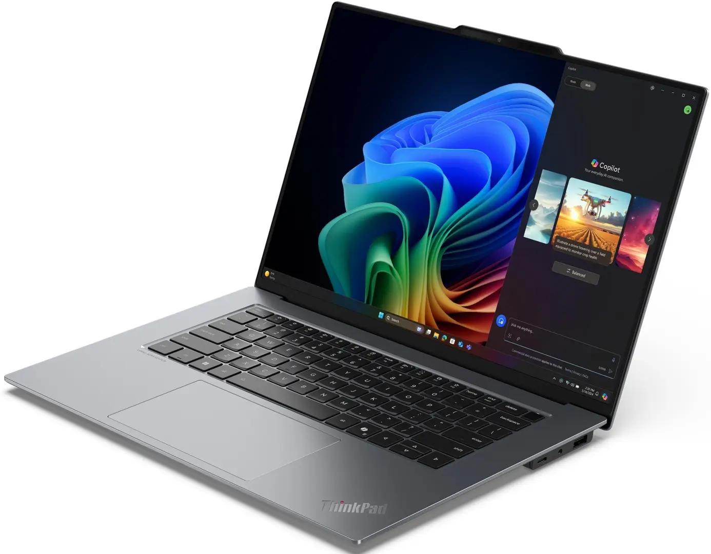 Laptop Lenovo ThinkPad X9-15 Gen 1 Intel Core Ultra 5 226V 1x16GB DDR5/512GB SSD W11P (Grey)