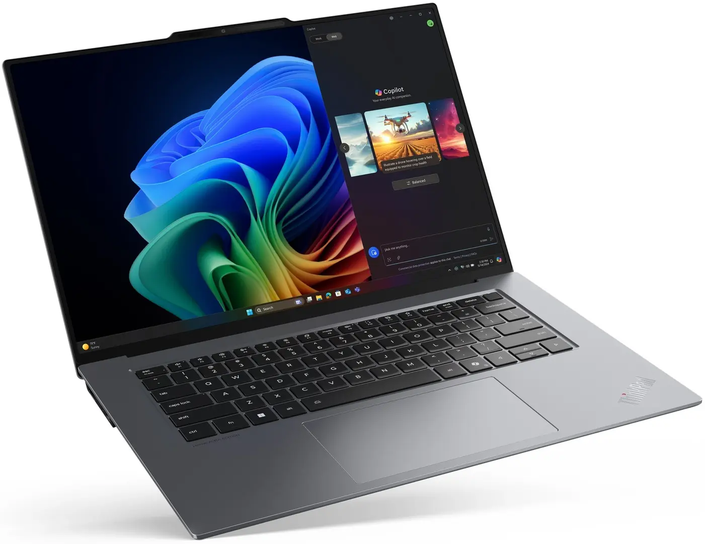 Laptop Lenovo ThinkPad X9-15 Gen 1 Intel Core Ultra 5 226V 1x16GB DDR5/512GB SSD W11P (Grey)