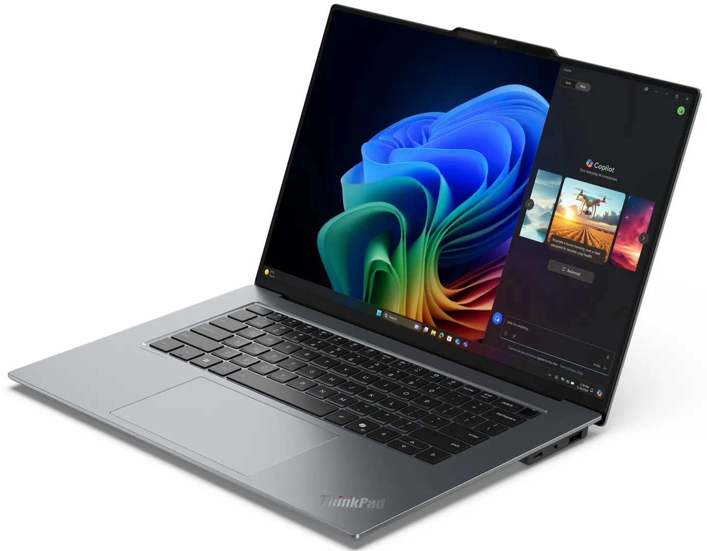Ноутбук Lenovo ThinkPad X9-15 Gen 1 Intel Core Ultra 7 258V 1x32GB DDR5/2TB SSD W11P (Grey) - 6
