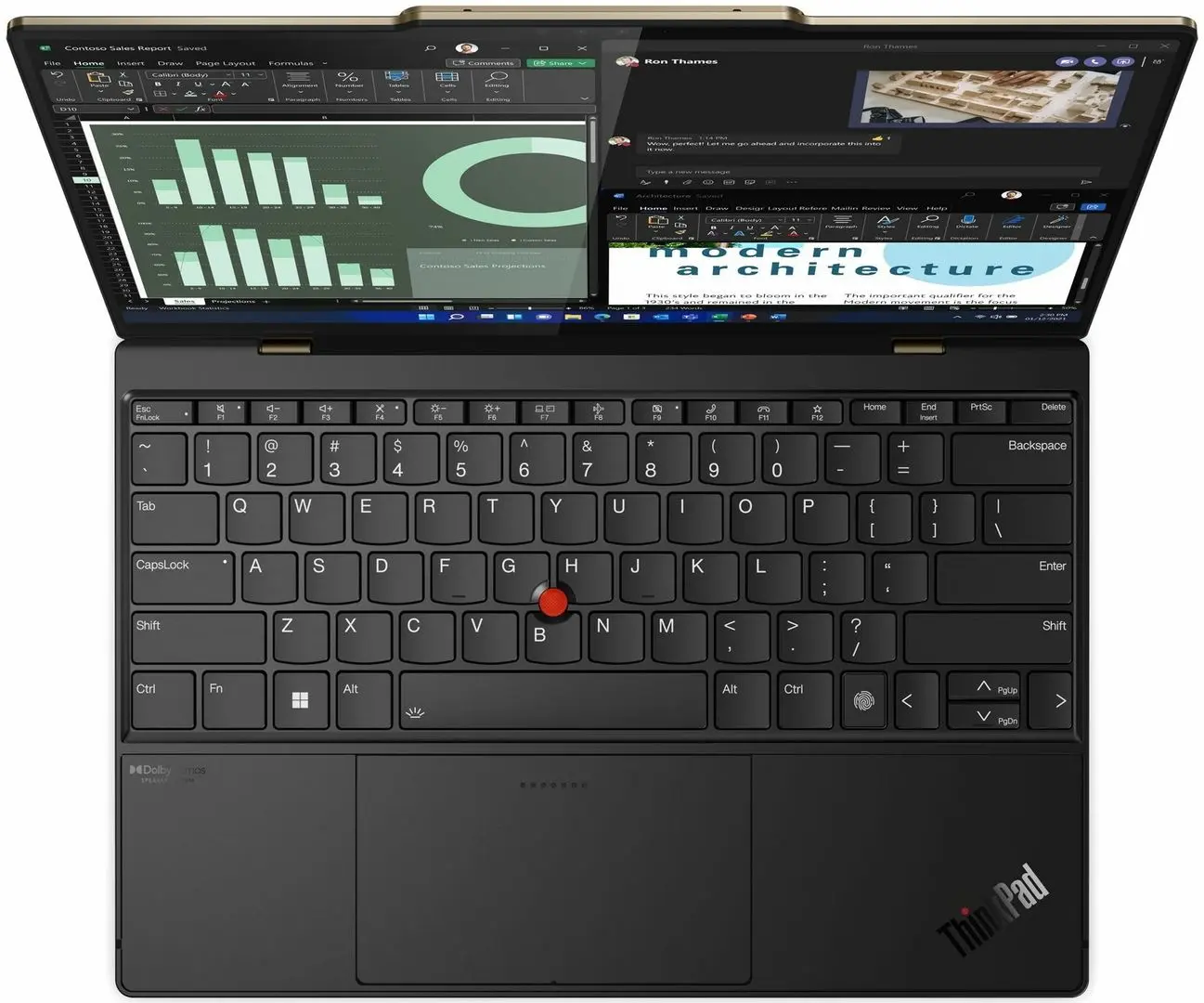 Ноутбук Lenovo ThinkPad Z13 Gen 1 AMD Ryzen 7 Pro 6850U 16GB LPDDR5/512GB SSD W11Pro (Black/Bronze)