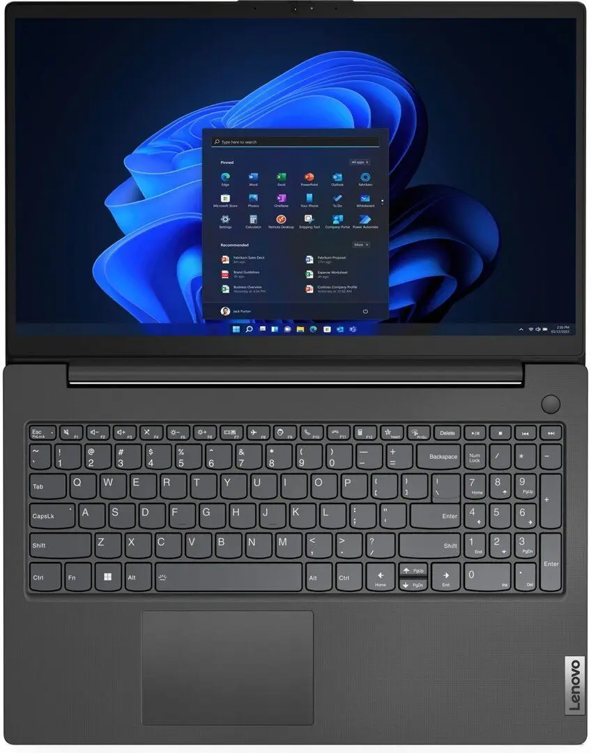 Ноутбук Lenovo V15 G3 ABA AMD Ryzen 5 5625U 8GB DDR4/256GB SSD (Business Black) - 2