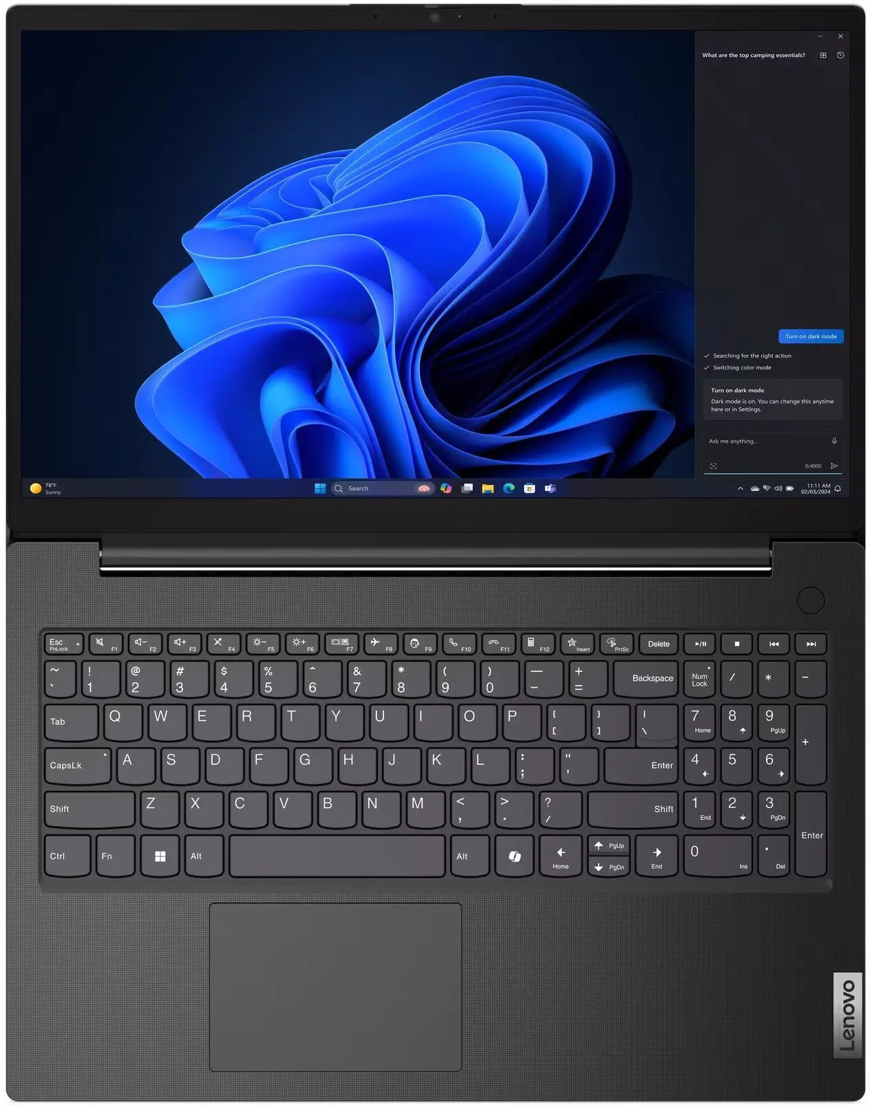 Laptop Lenovo V15 G5 IRL Core i3-1315U 8GB/512GB NoOS (Business Black) - 4