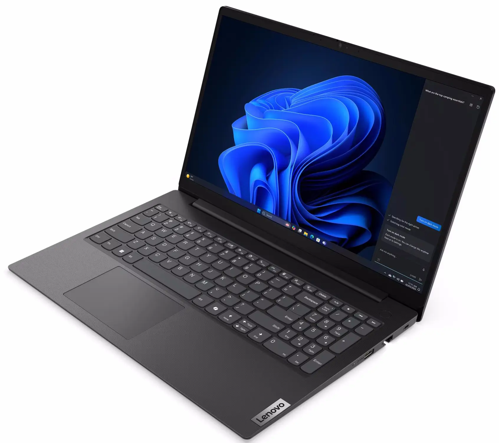 Ноутбук Lenovo V15 G5 IRL i5-13420H 16GB/512GB NoOS (Black) - 2