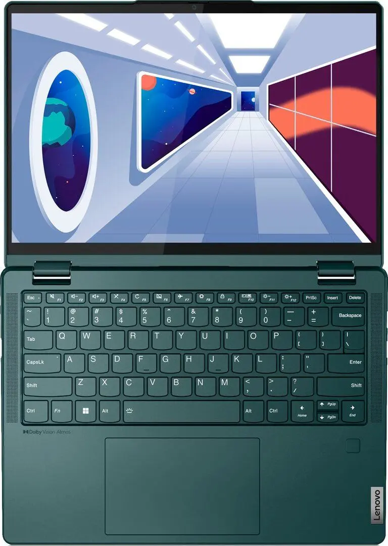 Ноутбук Lenovo Yoga 6 13ABR8 AMD Ryzen 7 7730U 16GB LPDDR4/512GB SSD W11H (Dark Teal) - 4