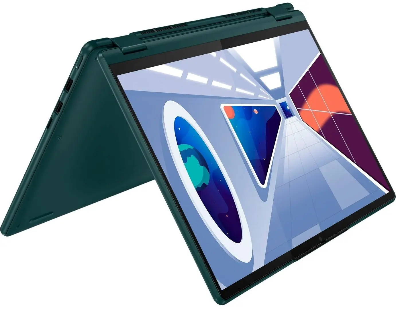 Ноутбук Lenovo Yoga 6 13ABR8 AMD Ryzen 7 7730U 16GB LPDDR4/512GB SSD W11H (Dark Teal) - 6