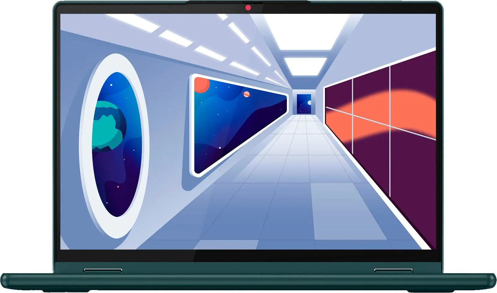 Ноутбук Lenovo Yoga 6 13ABR8 AMD Ryzen 7 7730U 16GB LPDDR4/512GB SSD W11H (Dark Teal)