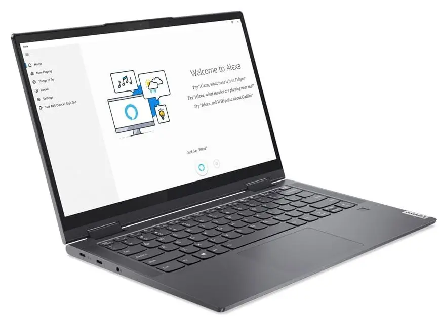 Laptop Lenovo Yoga 7 14ACN6 AMD Ryzen 5 5600U 16GB DDR4/1TB SSD (Grey) - 4