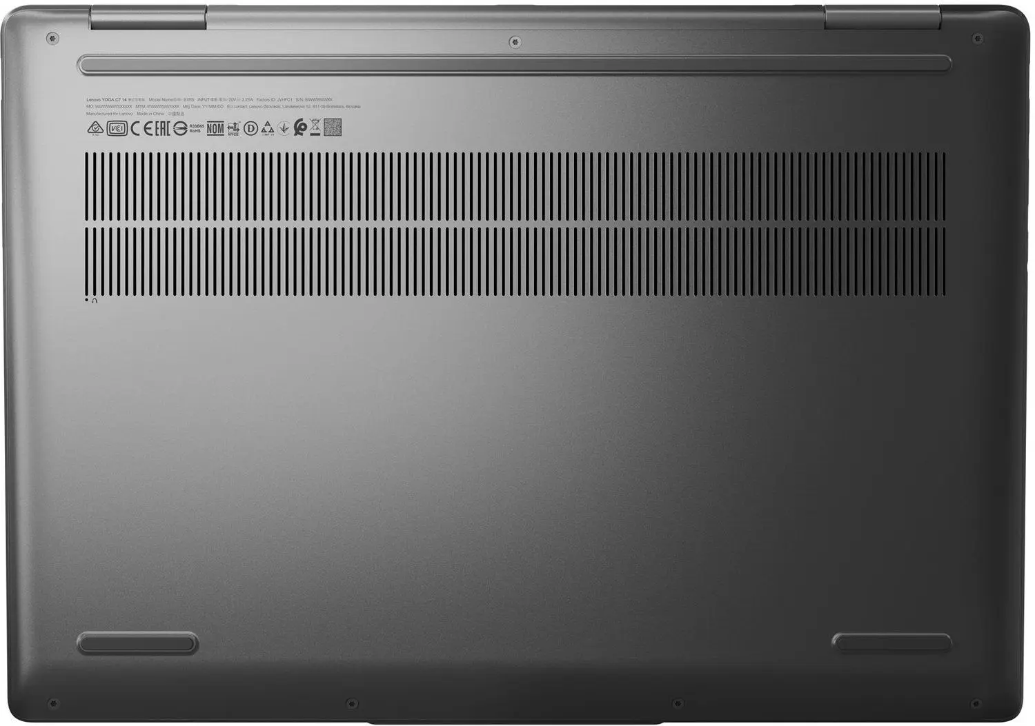 Ноутбук Lenovo Yoga 7 14ARP8 AMD Ryzen 7 7735U 16GB DDR5/1TB SSD (Storm Grey) - 8