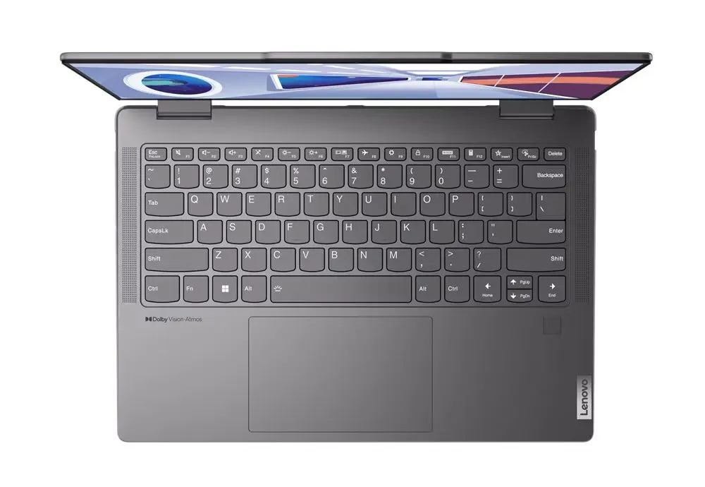 Laptop Lenovo Yoga 7 14ARP8 AMD Ryzen 7 7735U 16GB DDR5/1TB SSD W11H (Storm Grey)